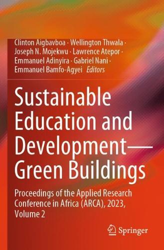 Sustainable Education and Development—Green Buildings