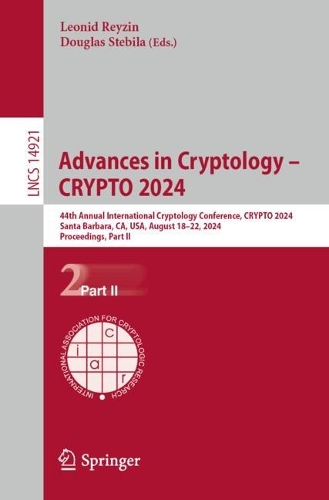 Advances in Cryptology – CRYPTO 2024