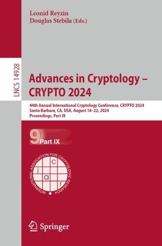Advances in Cryptology – CRYPTO 2024
