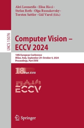 Computer Vision – ECCV 2024