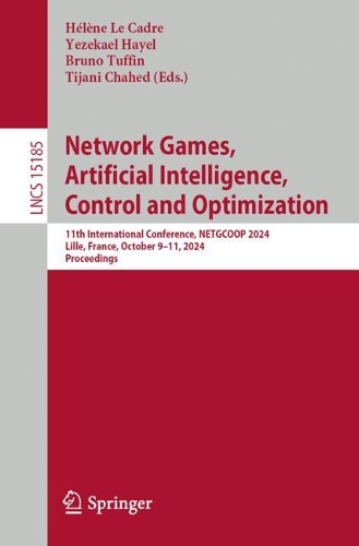 Network Games, Artificial Intelligence, Control and Optimization