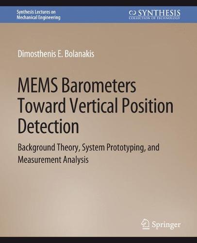MEMS Barometers Toward Vertical Position Detection
