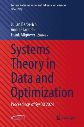 Systems Theory in Data and Optimization