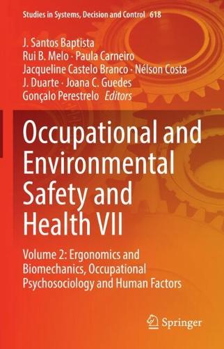 Occupational and Environmental Safety and Health VII