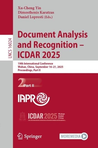Document Analysis and Recognition – ICDAR 2025