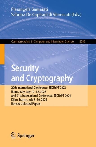 Security and Cryptography