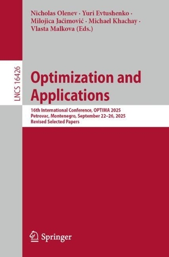 Optimization and Applications
