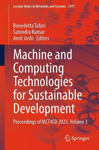 Machine and Computing Technologies for Sustainable Development