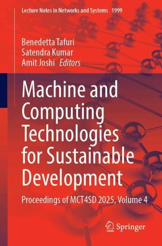 Machine and Computing Technologies for Sustainable Development