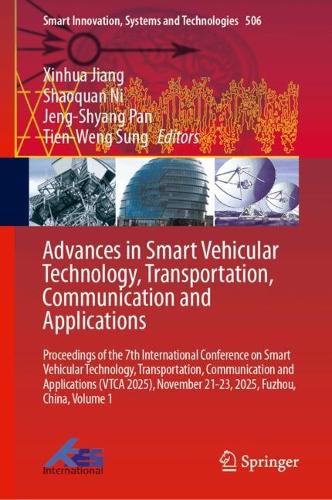 Advances in Smart Vehicular Technology, Transportation, Communication and Applications