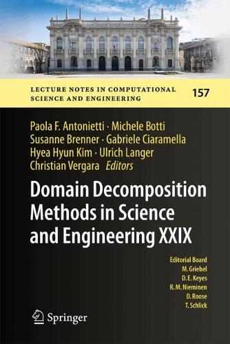 Domain Decomposition Methods in Science and Engineering XXIX