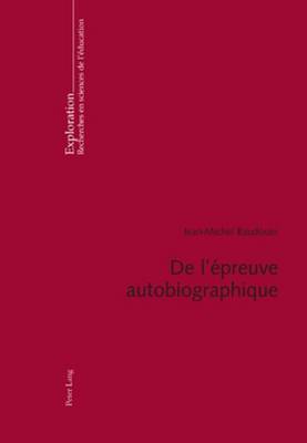 de l'Épreuve Autobiographique