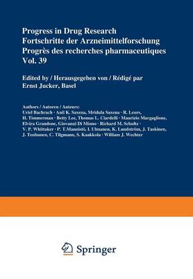 Progress in Drug Research / Fortschritte der Arzneimittelforschung / Progrès des recherches pharmaceutiques