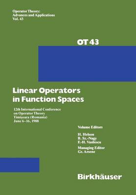 Linear Operators in Function Spaces