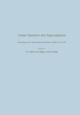 Linear Operators and Approximation / Lineare Operatoren und Approximation