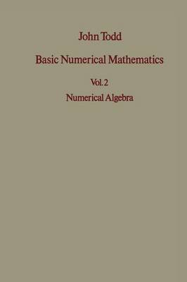 Basic Numerical Mathematics