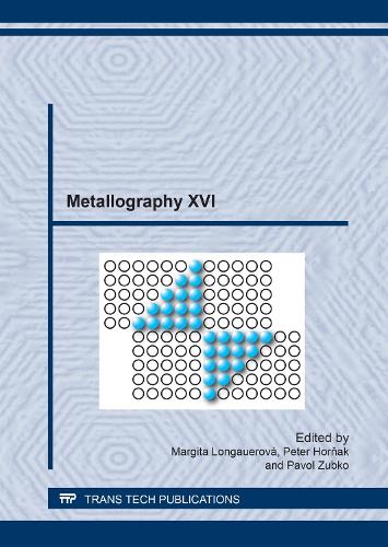 Metallography XVI