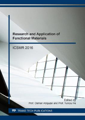 Research and Application of Functional Materials