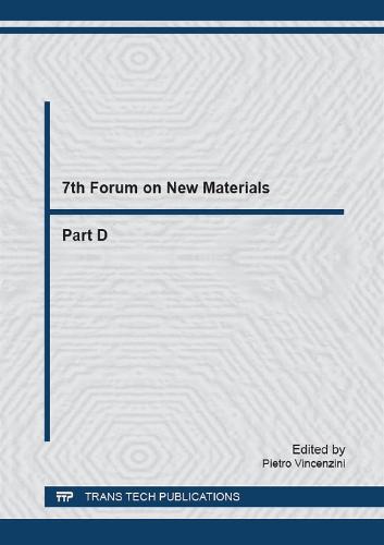 7th Forum on New Materials - Part D