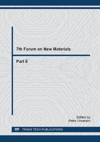 7th Forum on New Materials - Part E