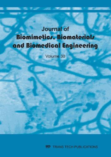 Journal of Biomimetics, Biomaterials and Biomedical Engineering Vol. 30