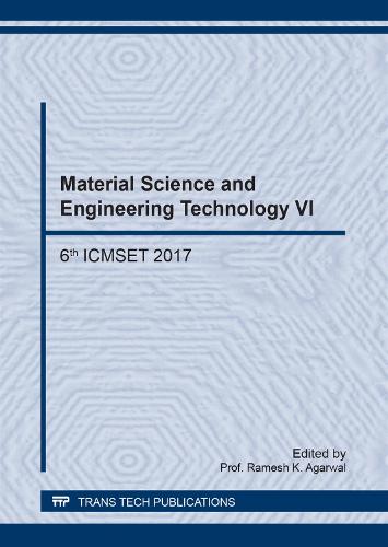 Material Science and Engineering Technology VI