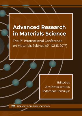 Advanced Research in Materials Science