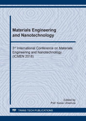 Materials Engineering and Nanotechnology