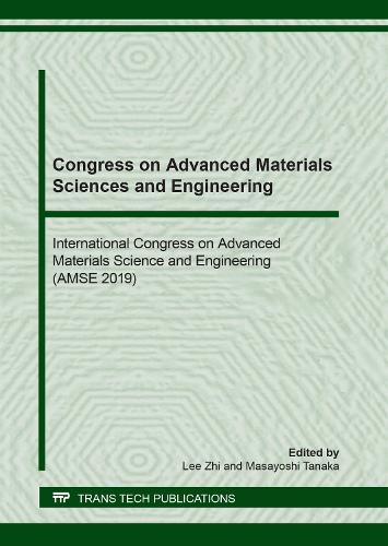 Congress on Advanced Materials Sciences and Engineering