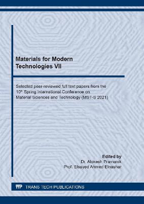 Materials for Modern Technologies VII