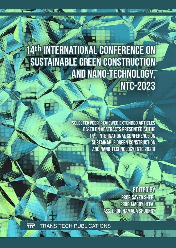 14th International Conference on Sustainable Green Construction and Nano-Technology, NTC-2023