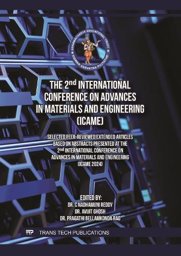 The 2nd International Conference on Advances in Materials and Engineering (ICAME)