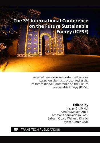 The 3rd International Conference on the Future Sustainable Energy (ICFSE)