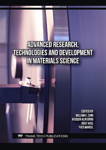 Advanced Research, Technologies and Development in Materials Science