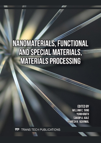 Nanomaterials, Functional and Special Materials, Materials Processing