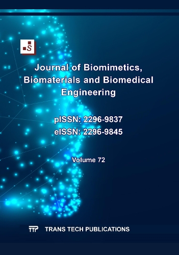 Journal of Biomimetics, Biomaterials and Biomedical Engineering Vol. 72