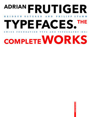 Adrian Frutiger - Typefaces