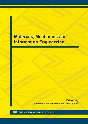 Materials, Mechanics and Information Engineering