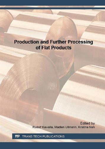 Production and Further Processing of Flat Products