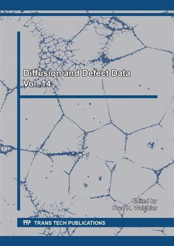 Diffusion and Defect Data Vol. 14