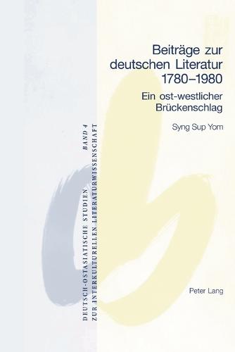 Beitraege zur deutschen Literatur 1780-1980
