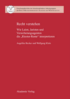 Recht Verstehen