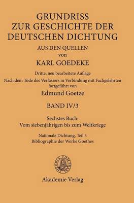 Sechstes Buch: Vom Siebenjährigen Bis Zum Weltkriege
