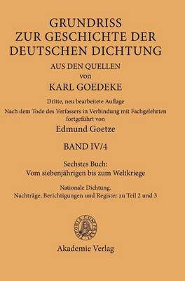 Sechstes Buch: Vom Siebenjährigen Bis Zum Weltkriege
