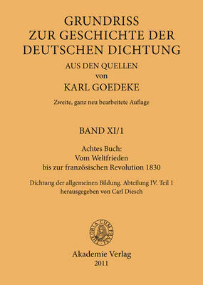 Achtes Buch: Vom Weltfrieden Bis Zur Französischen Revolution 1830