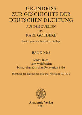 Achtes Buch: Vom Weltfrieden Bis Zur Französischen Revolution 1830