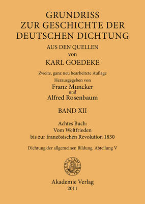 Achtes Buch: Vom Weltfrieden Bis Zur Französischen Revolution 1830