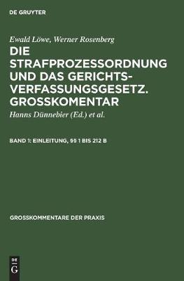 Einleitung, §§ 1 bis 212 b
