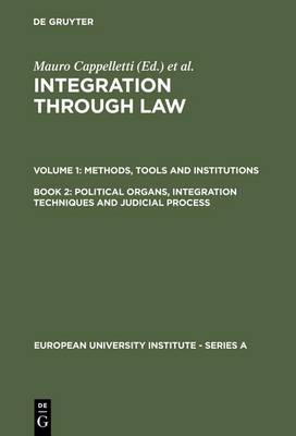 Political Organs, Integration Techniques and Judicial Process