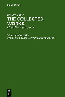 Takelma Texts and Grammar